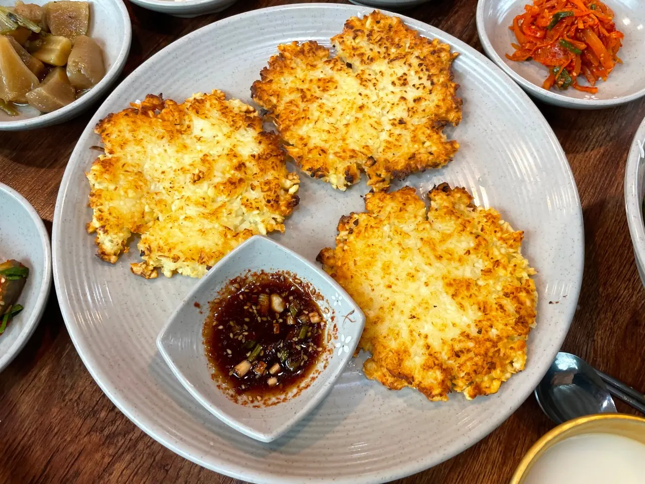 겉은 바삭하고 속은 쫀득한 감자전