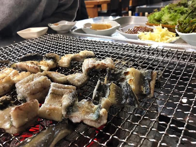 숯불 장어 2