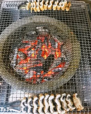 숯불과 장어